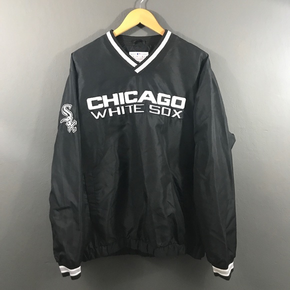 white sox windbreaker pullover